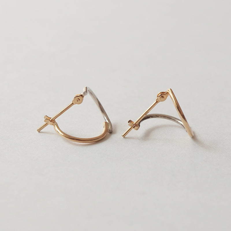 uM / PLY EARRINGS CIRCLE  （um-pyP08_CM）