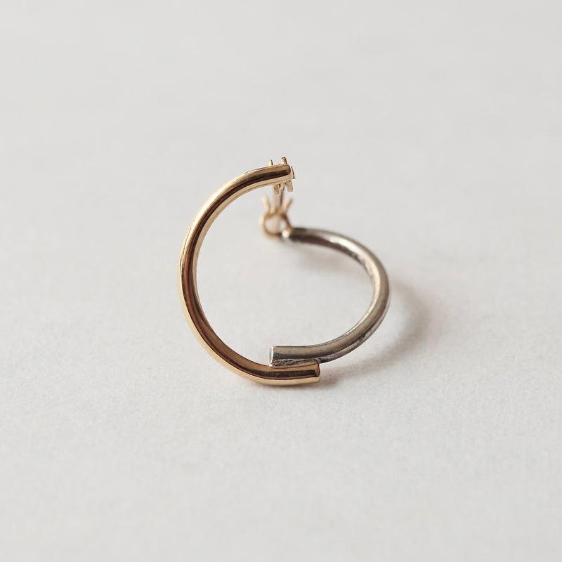 uM / PLY EARRINGS CIRCLE (um-pyP08_CM)