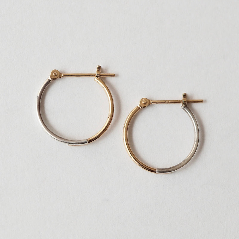 uM / PLY EARRINGS CIRCLE HOOP L（um-pyP03_CM）