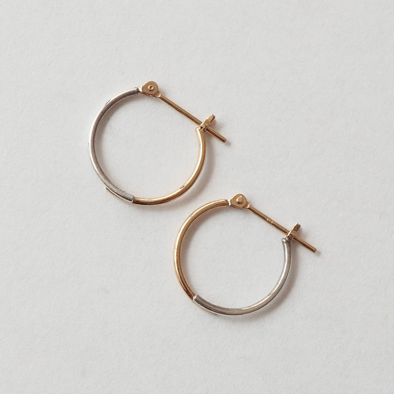 uM / PLY EARRINGS CIRCLE HOOP L (um-pyP03_CM)