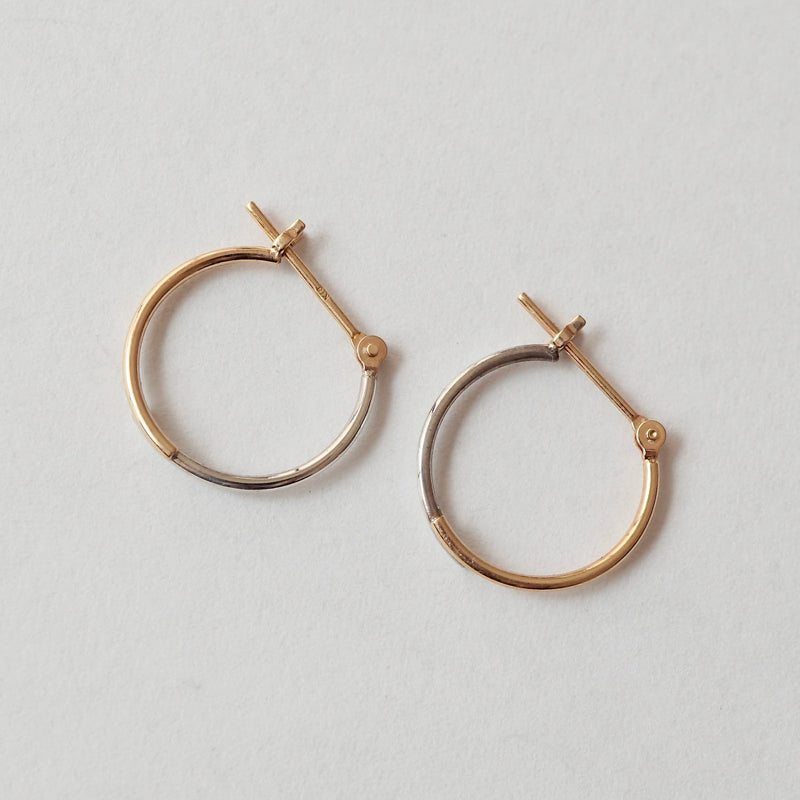 uM / PLY EARRINGS CIRCLE HOOP L (um-pyP03_CM)