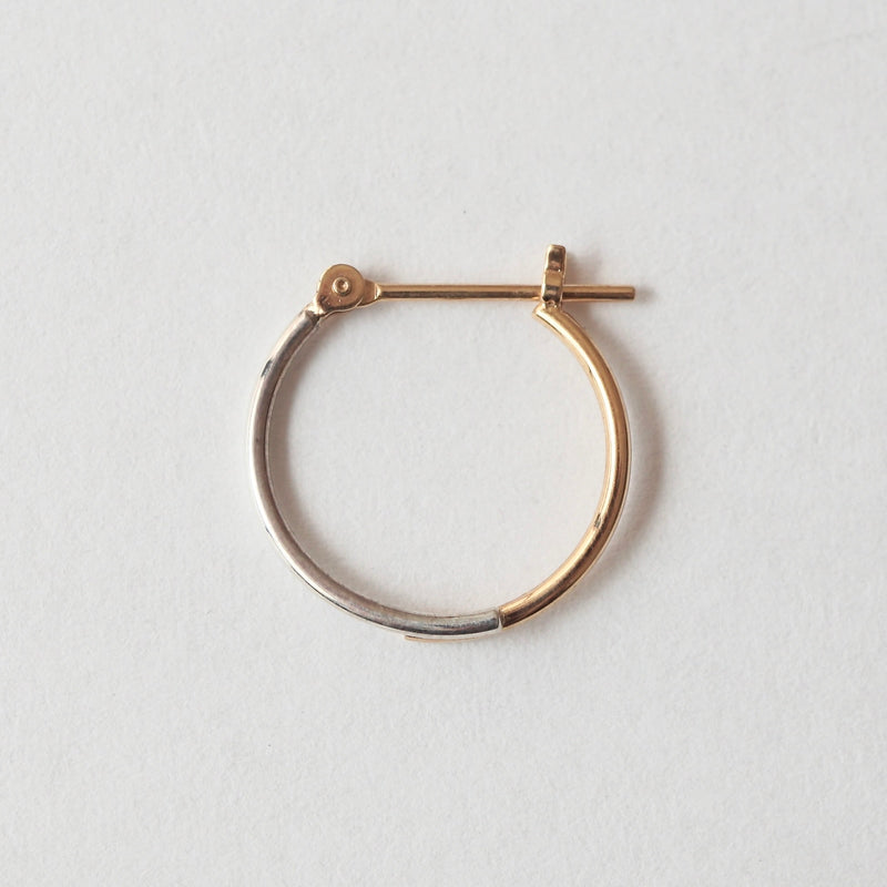 uM / PLY EARRINGS CIRCLE HOOP L (um-pyP03_CM)