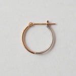 uM / PLY EARRINGS CIRCLE HOOP L（um-pyP03_CM）