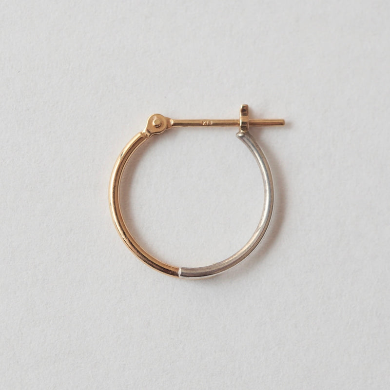 uM / PLY EARRINGS CIRCLE HOOP L (um-pyP03_CM)