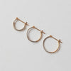 uM / PLY EARRINGS CIRCLE HOOP L (um-pyP03_CM)