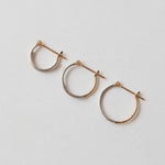 uM / PLY EARRINGS CIRCLE HOOP L（um-pyP03_CM）