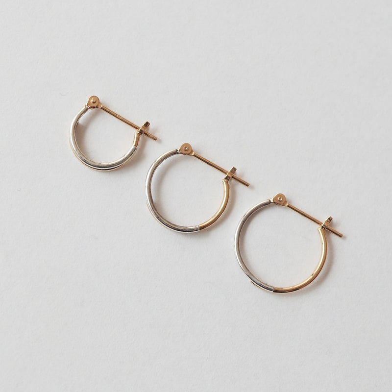 uM / PLY EARRINGS CIRCLE HOOP L（um-pyP03_CM）