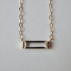 hatsuyume / necklace B K10YG crystal (n-0y-bs-qu)