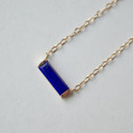 hatsuyume / necklace B K10YG Lapis Lazuli (n-0y-bs-rapi)