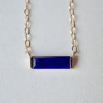 hatsuyume / necklace B K10YG Lapis Lazuli (n-0y-bs-rapi)