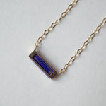 hatsuyume / necklace B K10YG Lapis Lazuli (n-0y-bs-rapi)