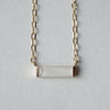 hatsuyume / necklace B K10YG white mother-of-mouth shell (n-0y-bs-wt)