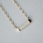 hatsuyume / necklace B K10YG white mother-of-mouth shell (n-0y-bs-wt)
