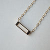 hatsuyume / necklace B K10YG white mother-of-mouth shell (n-0y-bs-wt)