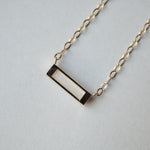 hatsuyume / necklace B K10YG white mother-of-mouth shell (n-0y-bs-wt)