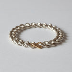 GIFTED / IMPLOSION CURVE CHAIN ​​BRACELETΦ2.5 YGC