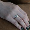 cocoon / "sea landscape ring" anemone S【custom-order Limited edition]