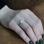 cocoon / "sea landscape ring" anemone S【custom-order Limited edition]