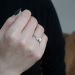 cocoon / "sea landscape ring" anemone S【custom-order Limited edition]