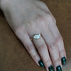 cocoon / "sea landscape ring" leaf coral S【custom-order Limited edition]