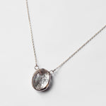 emme/Quartz 10K framed necklace (10K3032)