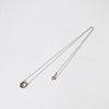emme/Quartz 10K framed necklace (10K3032)