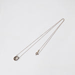 emme/Quartz 10K framed necklace (10K3032)