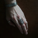 emme / garden quartz ring #18 (ARG5054)