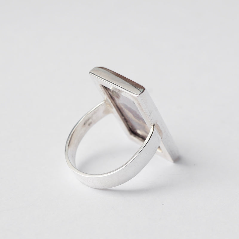emme / garden quartz ring #18 (ARG5054)
