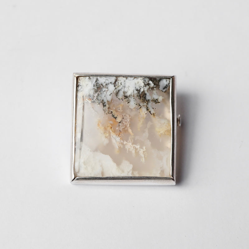 emme/garden quartz brooch (ARG6012)