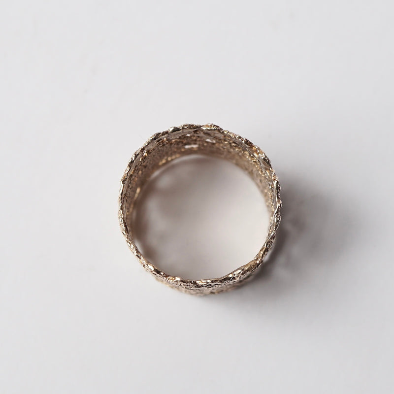 emme / K10 antique lace ring #13 (ORO5010F)