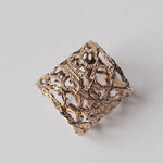 emme / K10 antique lace ring #14 (ORO5010H)