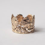 emme / K10 antique lace ring #7 (ORO5070)