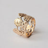 emme / K10 antique lace ring #7 (ORO5070)