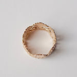 emme / K10 antique lace ring #7 (ORO5070)