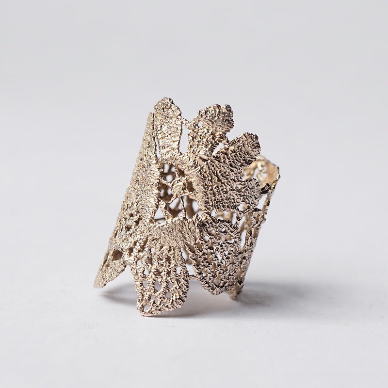 emme / K10 antique lace ring #13 (ORO5010I)