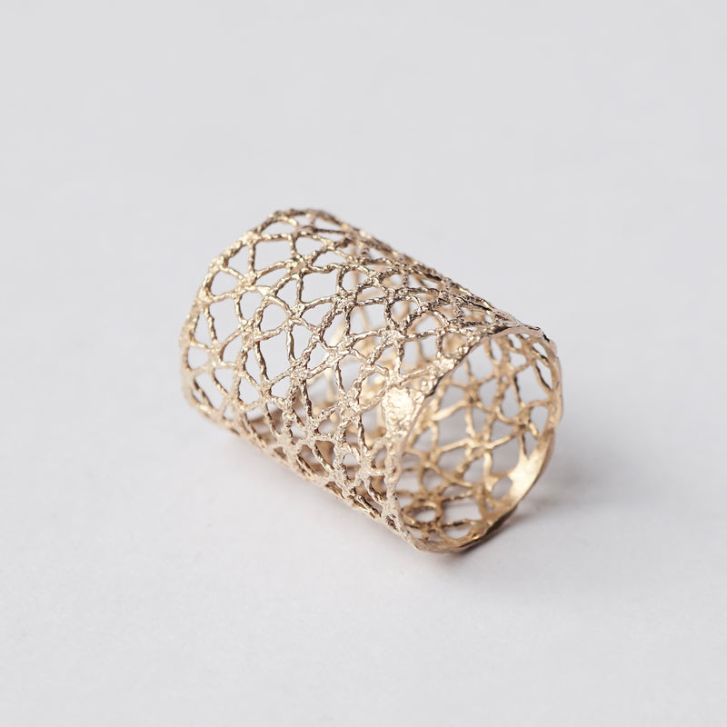emme / K10 antique lace ring #10 (ORO5010C)