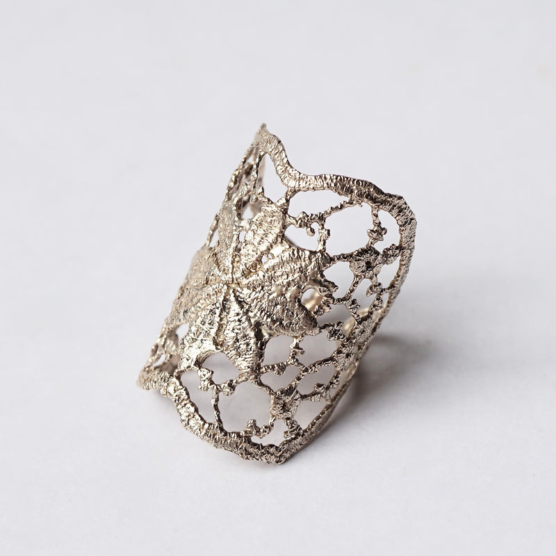 emme / K10 antique lace ring (ORO5010J)