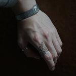 emme / K10 antique lace ring #14 (ORO5006)