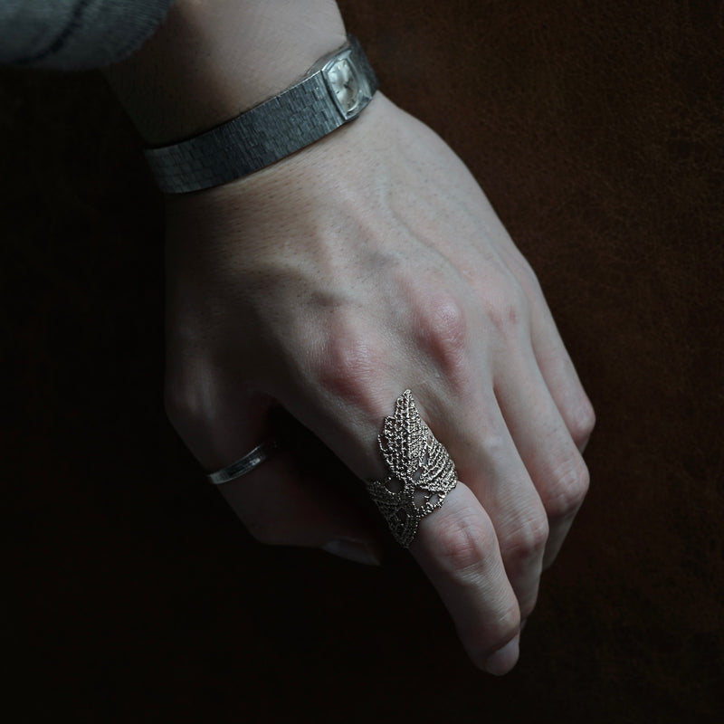 emme / K10 antique lace ring #14 (ORO5006)