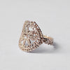 emme / K10 antique lace ring #16.5 (ORO5010A)