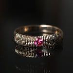 GERMEDEUR / CLOUS DE PARIS Ring Round Pink Spinel K18YG