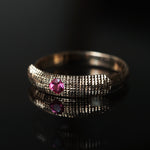 GERMEDEUR / CLOUS DE PARIS Ring Round Pink Spinel K18YG