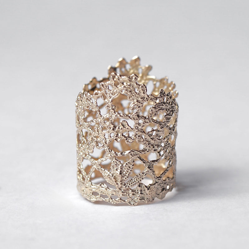 emme / K10 antique lace ring #16 (ORO5010D)
