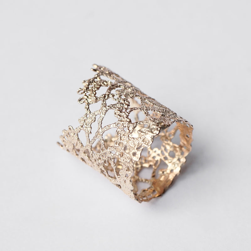 emme / K10 antique lace ring #16 (ORO5010D)