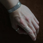 emme / K10 antique lace ring #16 (ORO5010D)