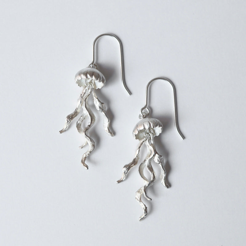 cocoon / jellyfish earrings