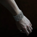 emme / antique lace bangle B022（SIL4038）
