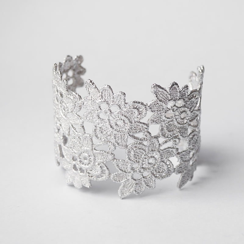 emme / antique lace bangle B005（SIL4021）
