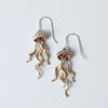 cocoon / jellyfish earrings